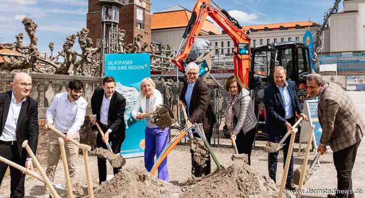 ENTEGA schließt Mathildenhöhe ans Glasfasernetz an