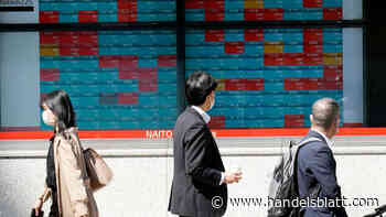 Börse Asien : Asiatische Aktien legen zu – Japans Notenbank will ultralockere Geldpolitik überprüfen