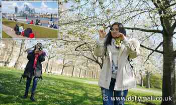 Enjoy it while it lasts! London set to bask in 21C sunshine over May bank holiday