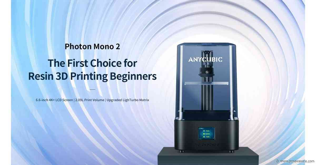 Anycubic dévoile l'imprimante 3D Photon Mono 2 pour une expérience et une accessibilité améliorées de l'impression 3D en résine