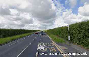 Road closure after crash outside nursery in Rishton