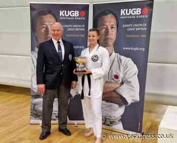 York schoolgirl Eleanor Poels strikes gold in top karate competition