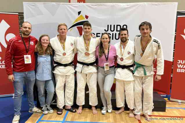 Judoclub komt met zes medailles terug van BK