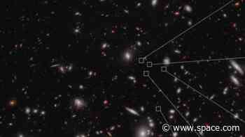 James Webb Space Telescope spots huge galactic protocluster in the early universe (photo)