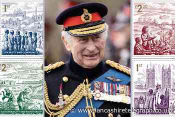 Royal Mail unveils 4 King Charles stamps to mark Coronation
