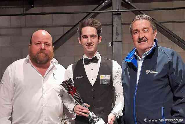 Kobe Vanoppen is Belgisch kampioen snooker