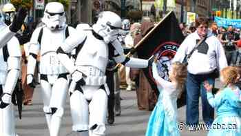 Watch the 9th annual POW! Parade of Wonders as Calgary Expo weekend begins