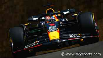Verstappen tops chaotic Baku practice ahead of Friday Qualifying
