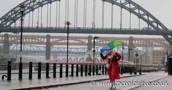 North East set for wet bank holiday weekend according to Met Office forecast
