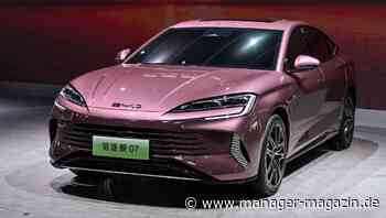 Tesla- und VW-Konkurrent BYD steigert Gewinn um 400 Prozent