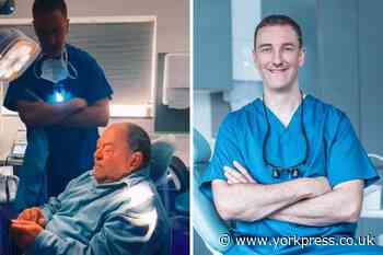 Mark Addy in TikTok at Market Weighton Dental Practice