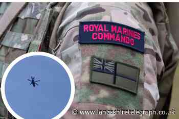 Why Royal Navy helicopters were spotted over Darwen this week