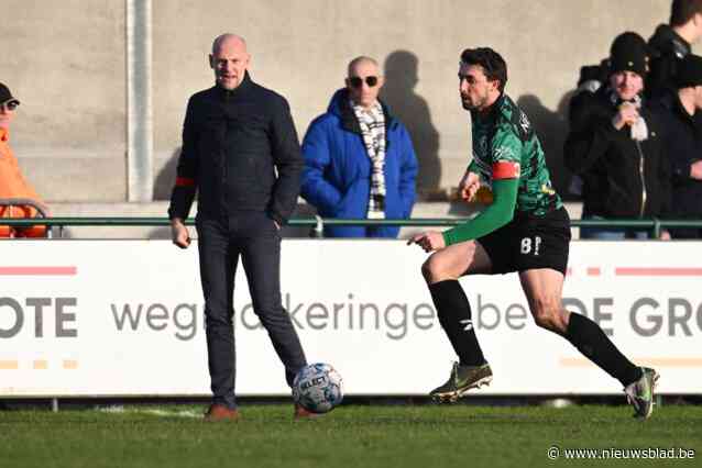 Bert Dhont maakt zich met Sparta Petegem nog niet druk om de eindronde: “Eerst in de top drie van de competitie eindigen”
