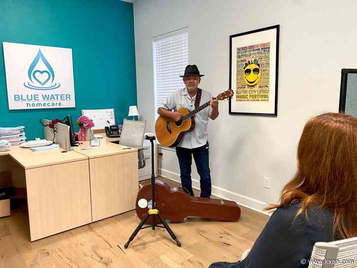 Austin musician performing with Parkinson's Disease