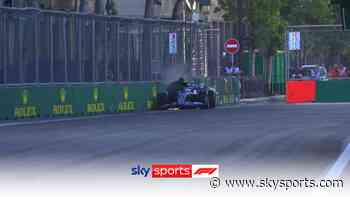 Red flag out again as Gasly crashes into the wall!