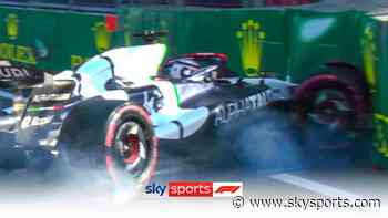 'He'll face the wrath of Dr Marko' | Huge De Vries crash brings out red flag