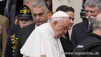 Franziskus in Ungarn: Papst warnt vor Ausgrenzung