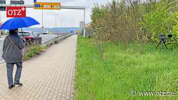 Blitzer in Jena: Letzter Gruß bei der Fahrt ins lange Wochenende