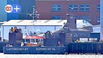 U-Boot „U 17“ wartet in Kiel auf den Start zur Rhein-Reise