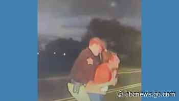WATCH:  Sheriff’s deputy saves driver with Heimlich maneuver