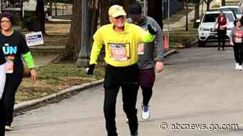 WATCH:  85-year-old marathon runner completes his 600th race