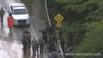 Suspect Captured After Swimming in Canal Followed Police Chase in Northwest Miami-Dade