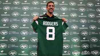 Namath believes Rodgers can get Jets back to SB
