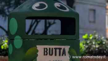 I portarifiuti diventano opere di arte urbana a Testaccio