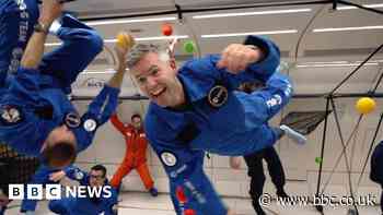 Riding the 'vomit comet' with first disabled astronaut John McFall