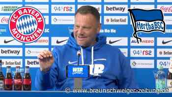 Beim "hungrigen Löwen": Hertha will Minimalchance in München nutzen
