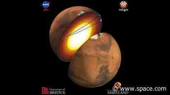 Seismic waves inside Mars' core hint at how it became hostile to life