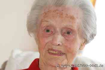Theresia Kaminski feiert am Sonntag ihren 101. Geburtstag