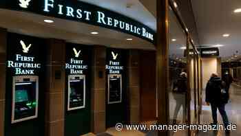 Staatlicher Sicherungsfonds könnte US-Krisenbank First Republic auffangen