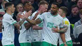 Everton 1-4 Newcastle United: Callum Wilson scores twice for third-placed side at struggling Toffees
