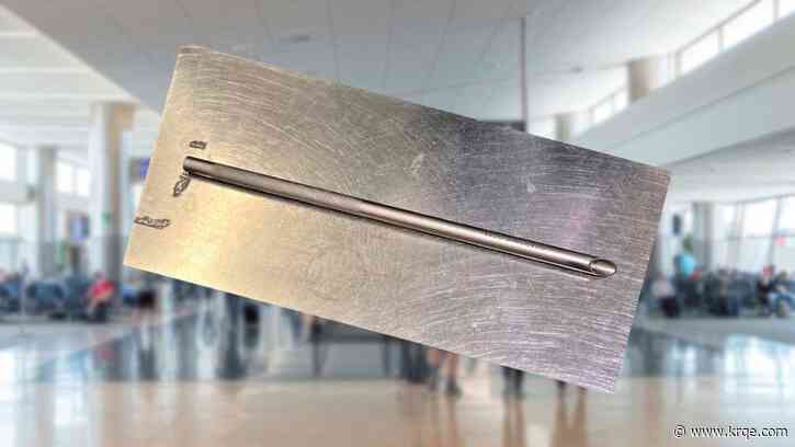 Passenger with 'vampire straw' arrested at Boston airport