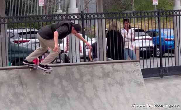 Doesn't Get Much Better Than This: Wes Kremer And Alexis Ramirez Casually Destroy This Skatepark