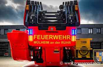 FW-MH: Balkonbrand in der Mülheimer Innenstadt