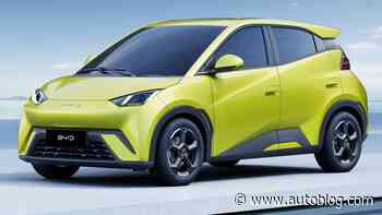 Tesla's biggest Chinese rival unveiled a ridiculously cheap EV — the $11,000 BYD Seagull