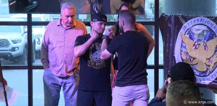 New Mexico first responders taking part in 'Brawl on the Bosque' for charity