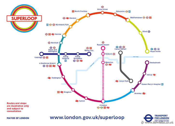 Detailed maps of London’s Superloop bus service released
