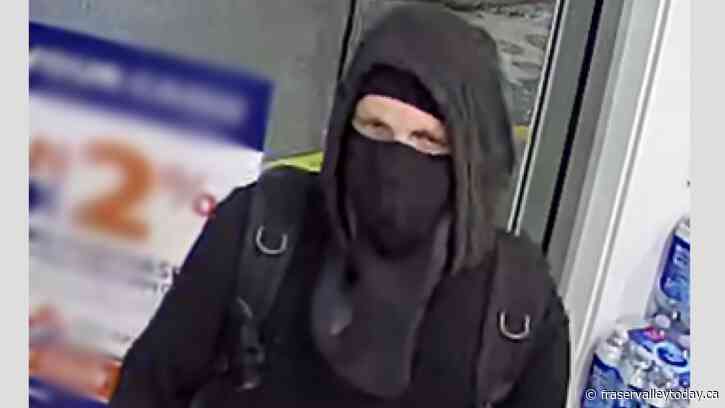 Chilliwack RCMP seek help in identifying robbery suspect