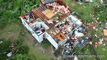 Drone Video Shows Aftermath of Tornado That Devastated Parts of North Florida