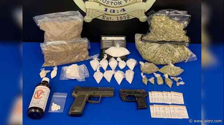 Deputies executed search warrants in Denham Springs; seized drugs, 2 handguns and made an arrest