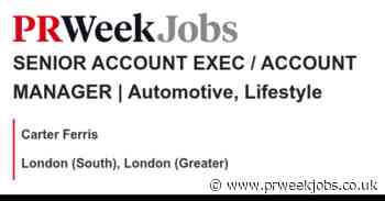 Carter Ferris: SENIOR ACCOUNT EXEC / ACCOUNT MANAGER | Automotive, Lifestyle
