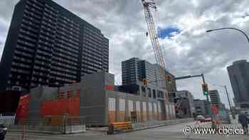 Construction on downtown Winnipeg highrise halted, developer granted creditor protection