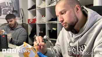 Bristol sneaker 'geek' makes old trainers look new