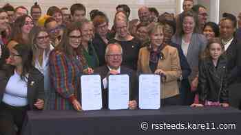 Gov. Walz signs 3 bills: 'Trans Refuge', conversion therapy ban and abortion protections