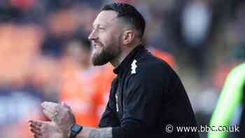Stephen Dobbie: Blackpool boss 'not nervous' in end-of-season relegation battle