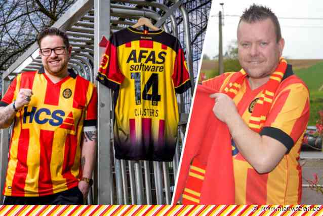 Limburger Sem Clijsters en Waal Gweny Defleur gaan favoriete club KV Mechelen aanmoedigen op den Heizel: “Een mooiere kleurencombinatie bestaat niet”