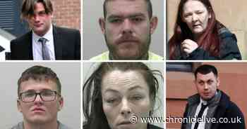 Faces of thugs convicted for brutal attacks in Newcastle city centre